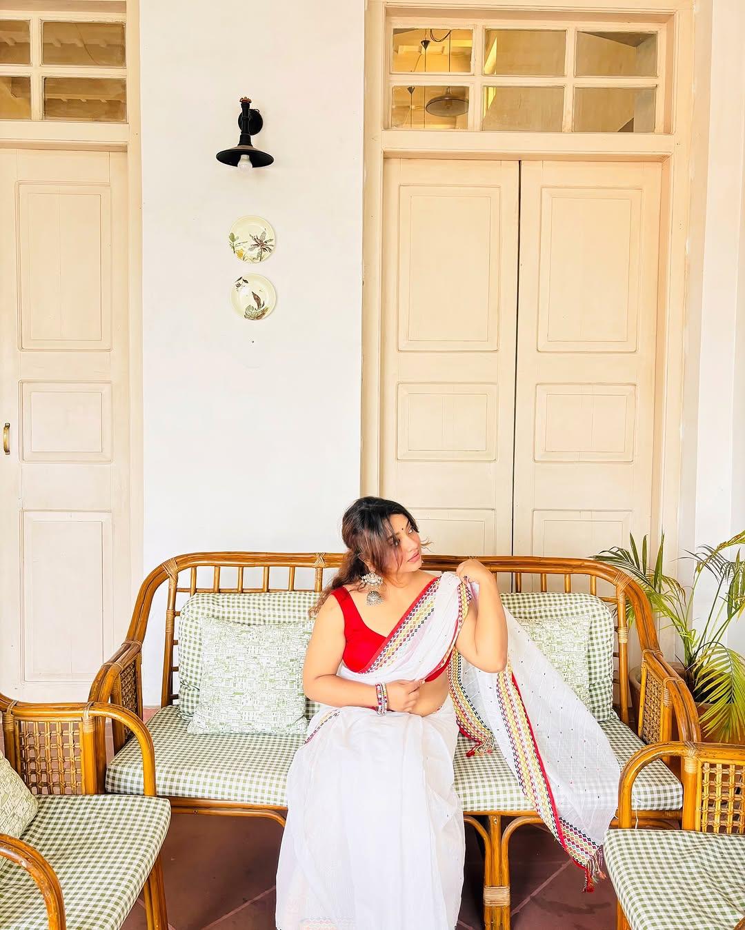 Shine with Elegance – Premium Chumki Saree -BF 87 - Image 3